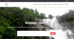 Desktop Screenshot of kutralamlive.com